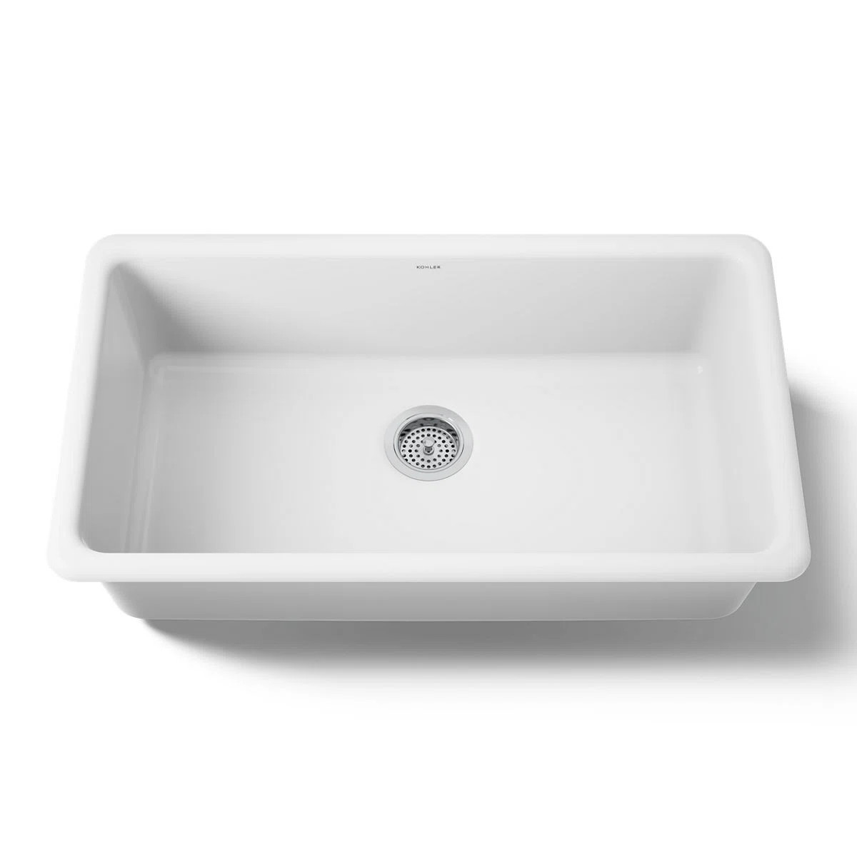 IronTones 33" L x 19" W Dual Mount Kitchen Sink K-5707-0 | Wayfair North America