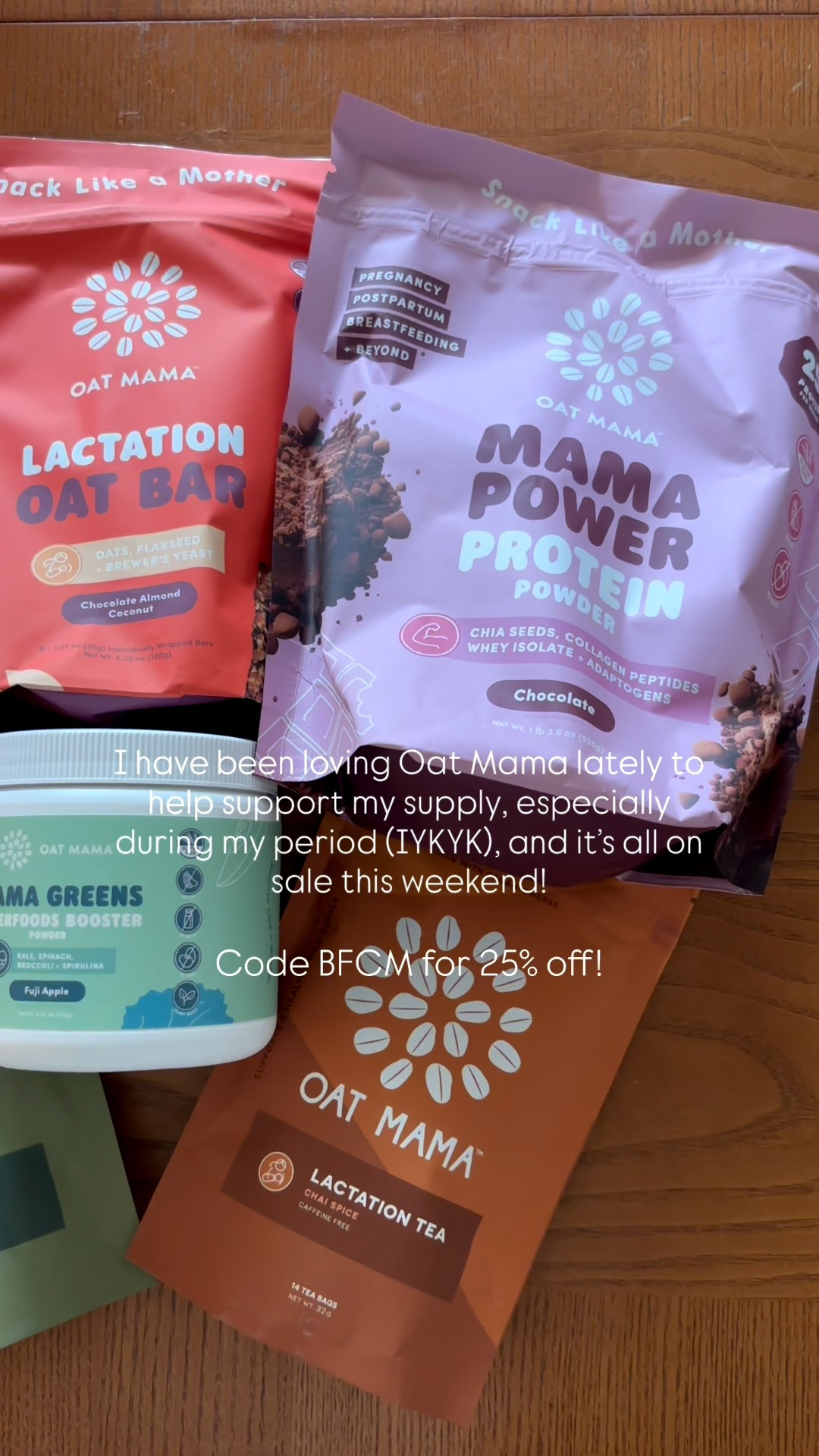 I’ve been lovinggg Oat Mama products to help boost my supply while breastfeeding, and it’s all on sale this weekend with code BFCM!

#LTKCyberWeek #LTKmomlife #LTKselfcare