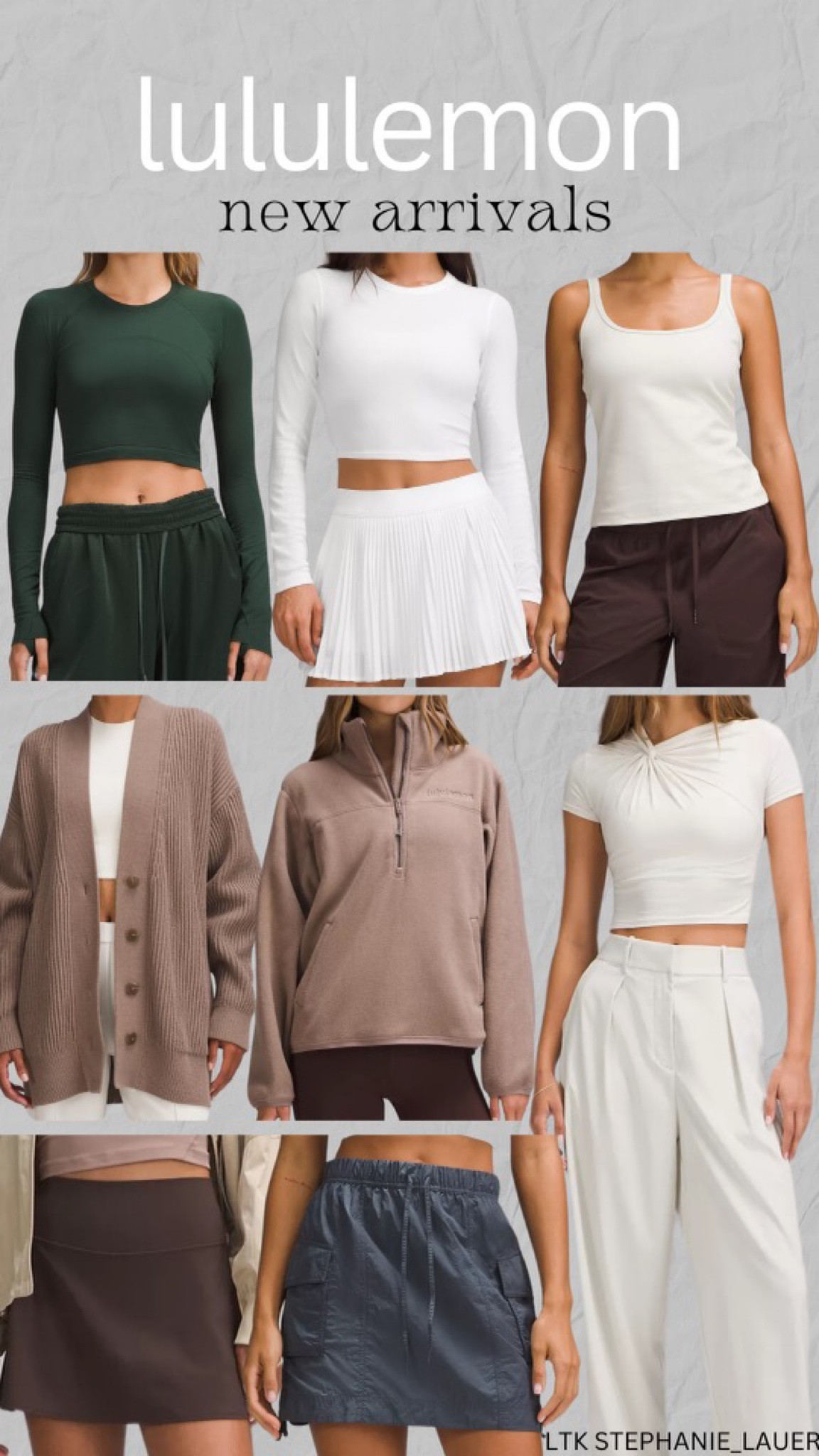 Lululemon new arrivals 

#LTKStyleTip #LTKU #LTKActive