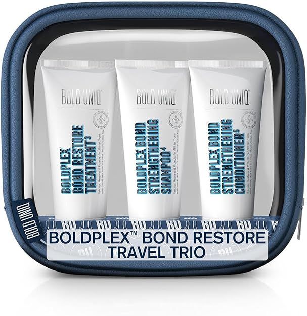 Boldplex 3, 4 & 5 Bond Restore Hair Protein Treatment, Shampoo & Conditioner Travel Set For Dry &... | Amazon (US)