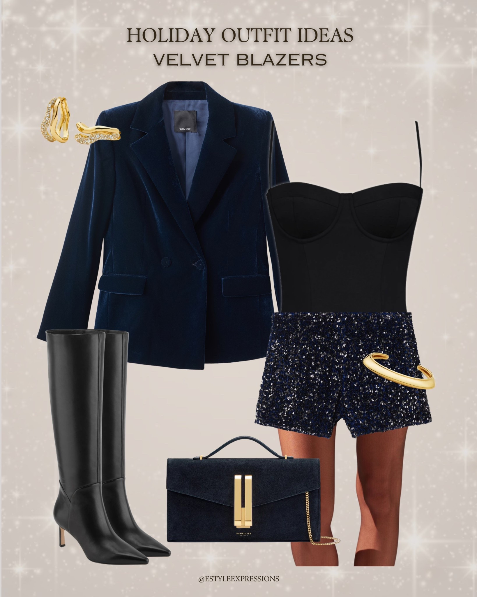 Holiday Outfits with Velvet Blazers!✨🤎

#LTKFindsUnder100 #LTKSaleAlert #LTKHoliday