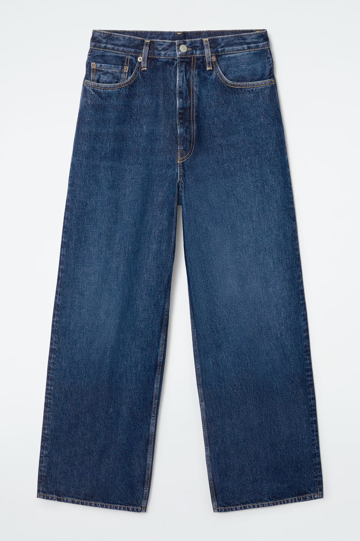 POOL WIDE-LEG JEANS - DARK BLUE | COS US | COS (US)