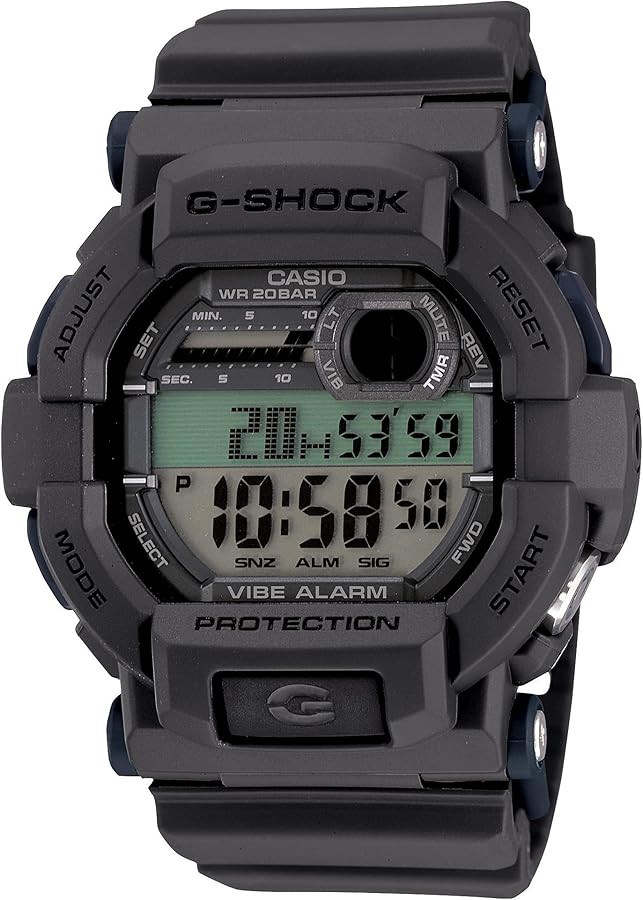 Casio G-Shock Quartz Watch with Resin Strap, Grey, 18 (Model: GD350-8), Black | Amazon (US)
