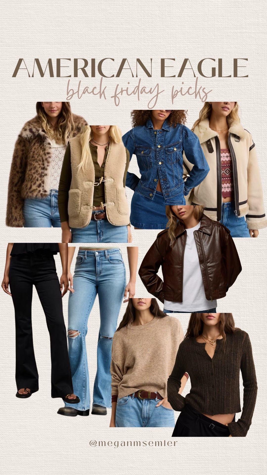American Eagle Black Friday sale picks 

#LTKFindsUnder100 #LTKSaleAlert #LTKCyberWeek