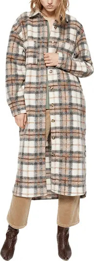 Check Flannel Coat | Nordstrom