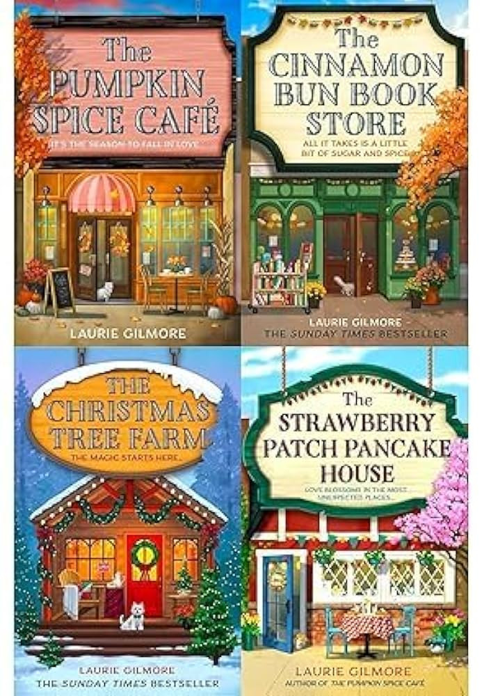 Dream Harbor Series 4 Book Collection Set – The Pumpkin Spice Café, The Cinnamon Bun Bookstore... | Amazon (US)
