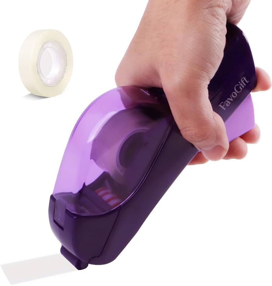 FavoGift Handheld Packaging Tape Dispenser Gun with Auto Cutter - One-Handed, Safe & Convenient, ... | Amazon (US)