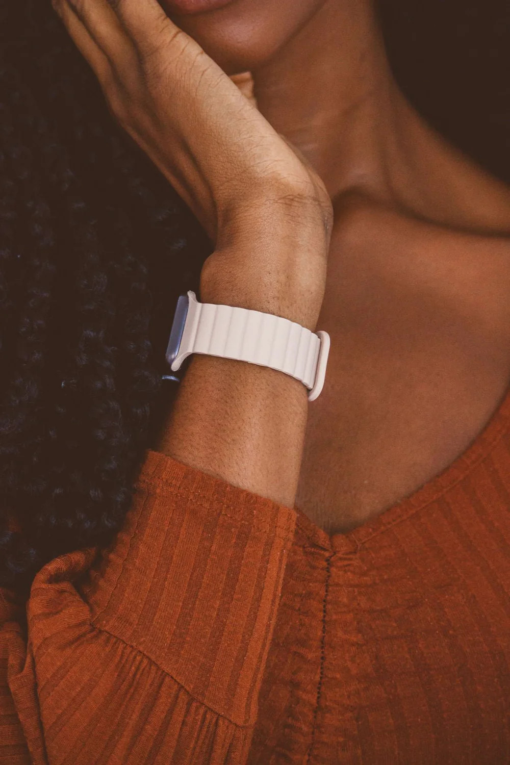 Nude Magnetic Loop Watch Band | Shop Andi