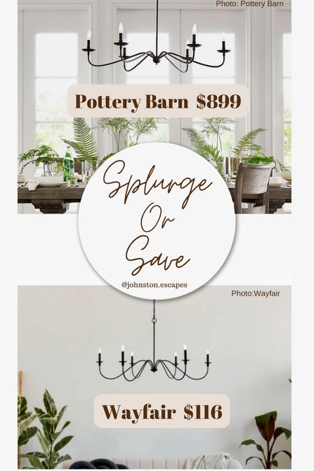 Splurge or Save! Pottery Barn vs. Wayfair! 

#LTKsalealert #LTKhome #LTKCyberweek