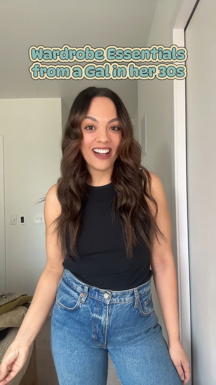 Must have clothing items for 30 something year-old gals!

Jeans:
-Reformation mid-rise medium wash straight jeans, I have a size 29.
-Citizens of Humanity medium wash, baggy jeans, I have a size 29.
-Zara dark wash wide leg jeans, I have a size 8.
-Zara white barrel jeans, I have a size 8. Similar options also linked.

Tops & Tees:
-Abercrombie black high neck tank top, I have a size medium.
-Aritzia cream square neck, tank top, similar options linked.
-Aritzia white T-shirt, I have a size medium.
-Aritzia black T-shirt, I have a size medium.

Jackets and coats:
-Aritzia beige Mac coat, I have a size medium. 
-Fabrique black leather jacket, I have a size medium.
-Zara olive green cropped trench, I have a size medium.
-Sézane green jacket, I have a size 8.

Black pants:
-Aritzia pull on black pants, I have a size medium.
-Aritzia tailored trousers in black, I have a size 10.
-Reformation cropped black linen trousers, I have a size 8.
-Banana Republic black linen barrel pants, I have a size medium.

-Aritzia pleated midi skirt, I have a size medium.

-Aritzia brown polka dot midi dress, I have a size medium.



#LTKcanada #LTKsummer #LTKstyletip