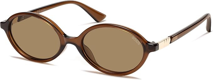 SOJOS Polarized Retro Oval Sunglasses for Women Chic Y2K Trendy Sunnies | Amazon (US)