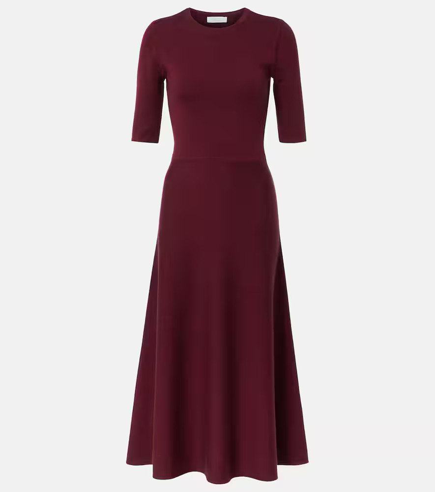 Gabriela Hearst Seymore wool, cashmere, and silk midi dress | Mytheresa (UK)