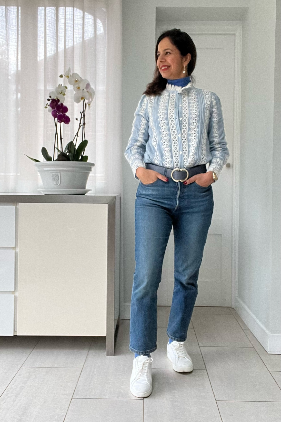 All items true to size 
Sezane, Fit flop, belts, relaxed Sunday outfit,  petite fashion, jeans, winter outfit, winter style, winter outfit ideas, winter fashion, white trainers, crossbody bag, neutral outfit ideas, cropped jeans, smart casual outfits, over 50 styling tips, smart outfits

#LTKstyletip #LTKeurope #LTKover50style