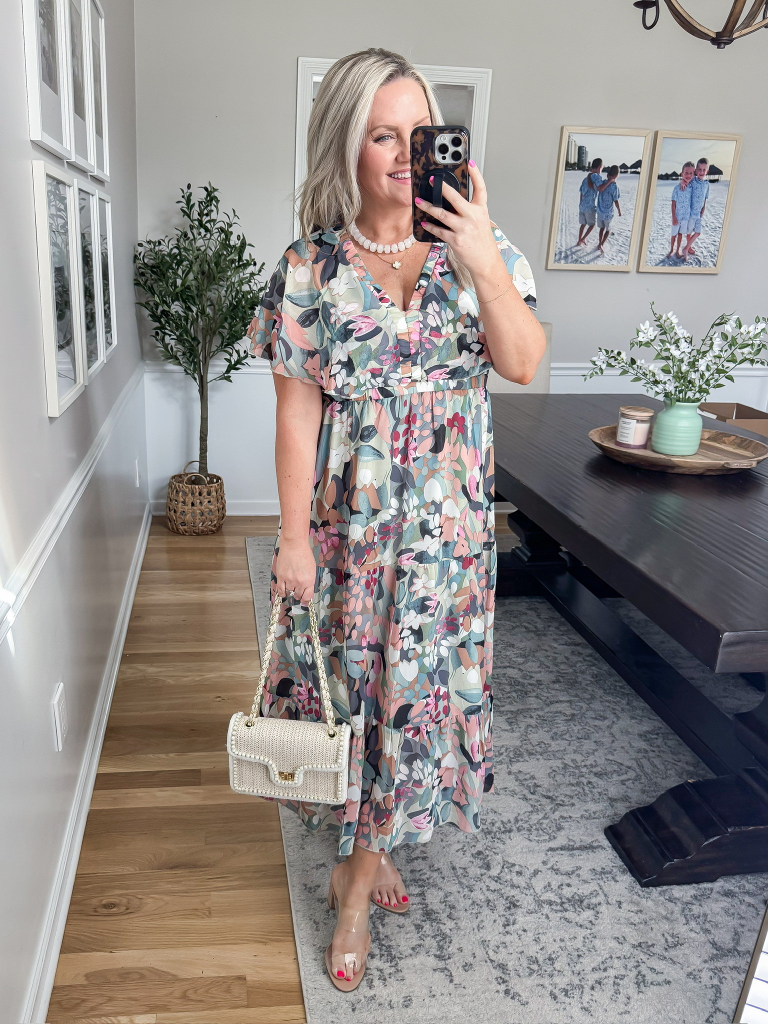 This dress is such a gorgeous statement for spring!! I love the mix of colors and the flowy fit, it feels so lightweight and flattering while still being easy to wear. Perfect for brunch, showers, or any spring event where you want something a little more fun.

Wearing size small.

spring dresses floral maxi dress colorful dress spring outfit ideas brunch outfit ideas spring event dress vacation outfit ideas flowy dress feminine spring style womens spring fashion lovelylifestyling

#LTKootd #LTKSeasonal #LTKOver40