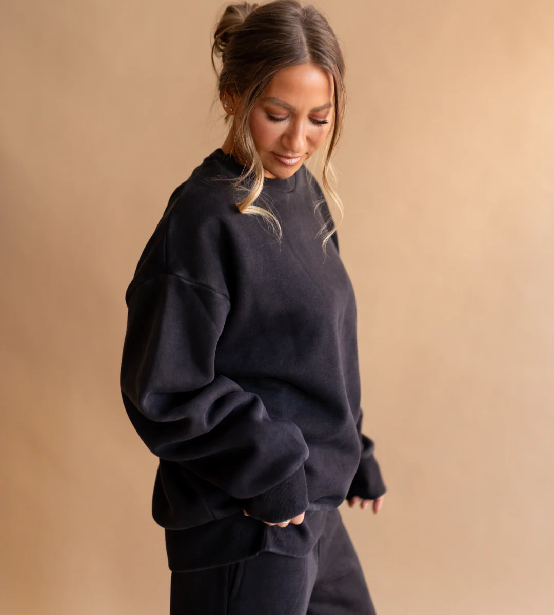 Off-Duty Crewneck Sweatshirt | Hill x Sarah