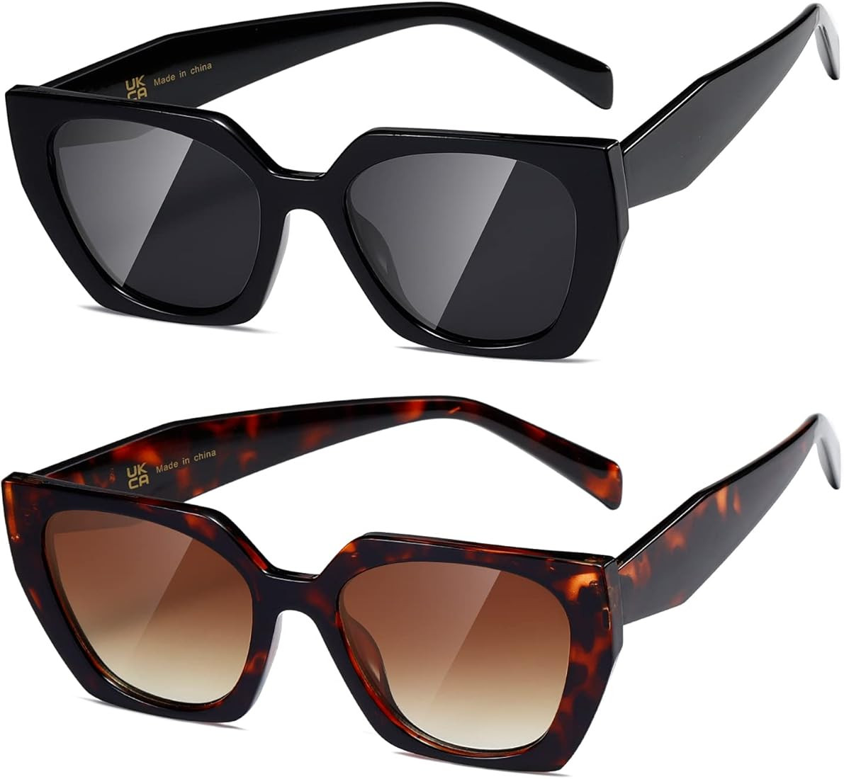 Sunglasses Womens and Men Trendy Retro Trendy Sun Glasses K1354 | Amazon (US)