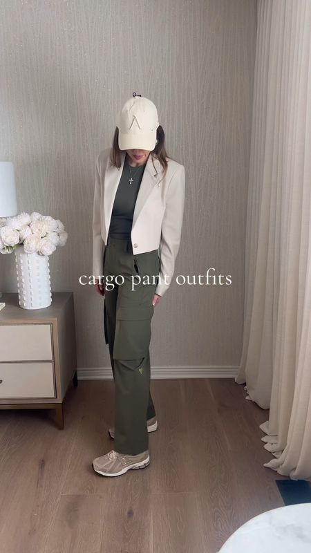 Cargo Pants Oufits

Ultra thin fabric makes these pants versatile to dress up or down. 

Cargo pants. Athleisure. Army green. Neutral style. Outfit idea. Blazer. Hat. Sneakers  

#LTKstyletip #LTKfitness #LTKVideo