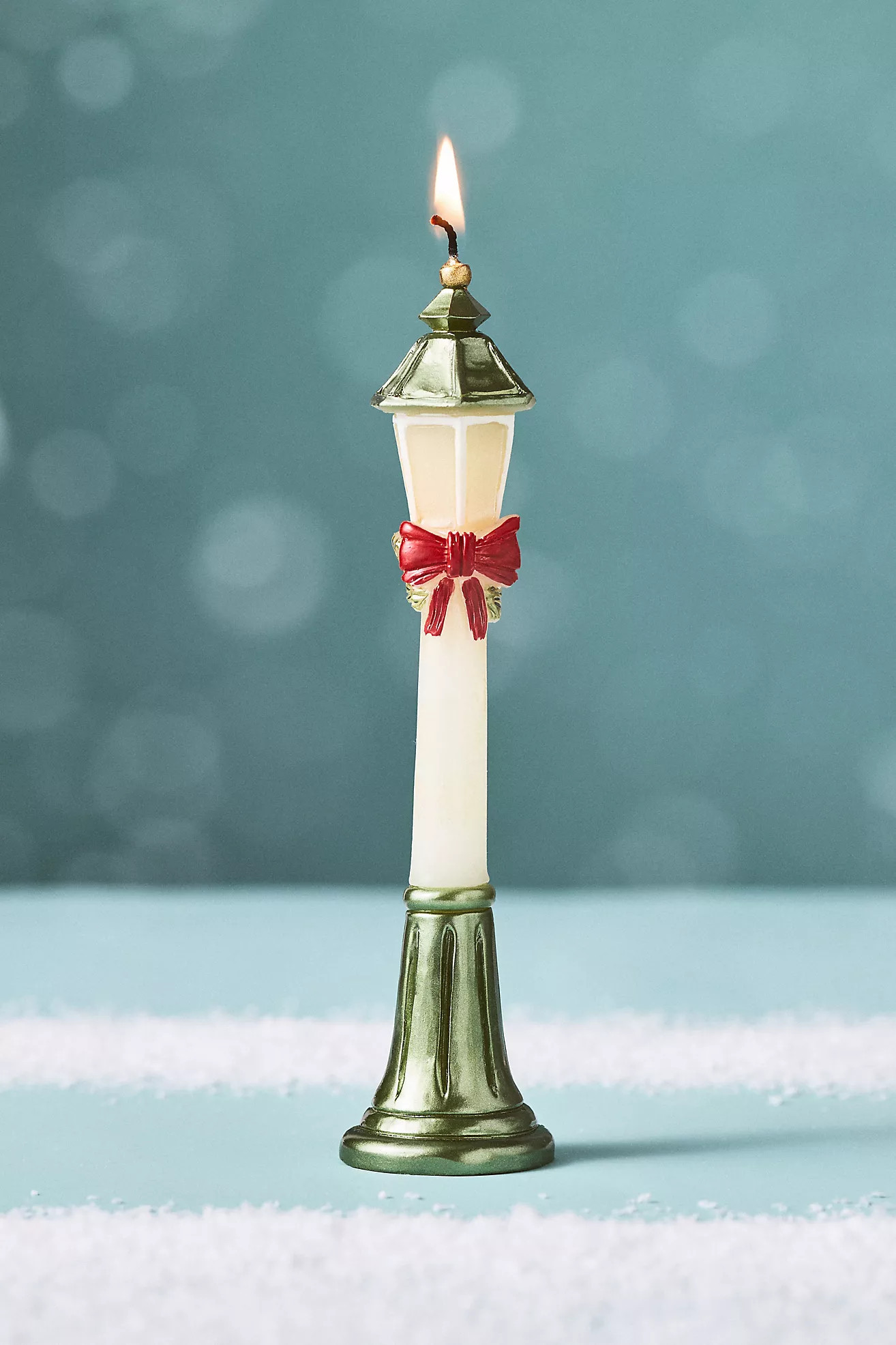 Lamppost Decorative Shaped Wax Candle | Anthropologie (US)