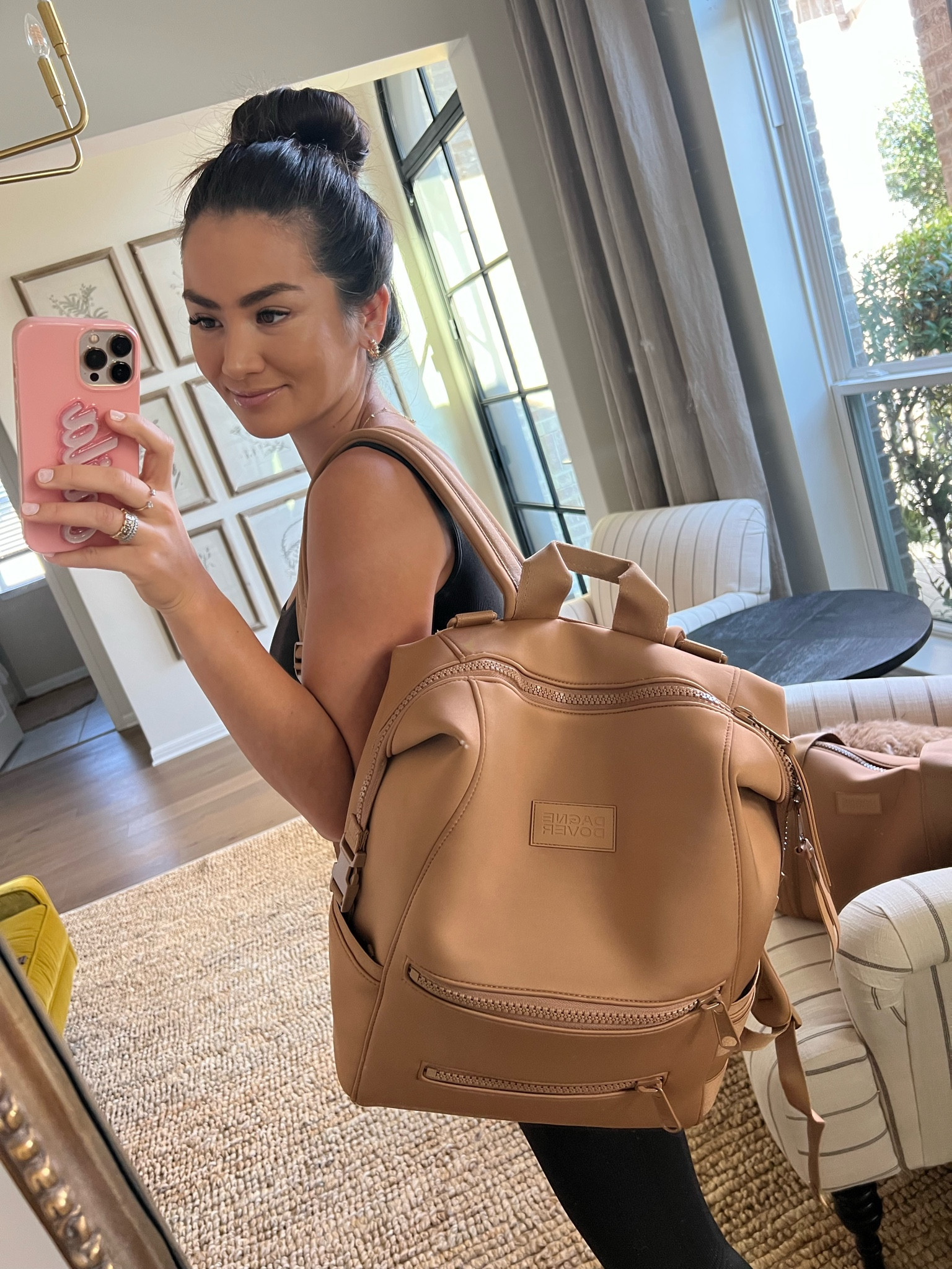 Dagne Dover Diaper Backpack is my all time favorite as a mom! Wearing the large here and they gave me a code for 20% off!!! Use code: CAILA20

#LTKsalealert #LTKbaby #LTKtravel