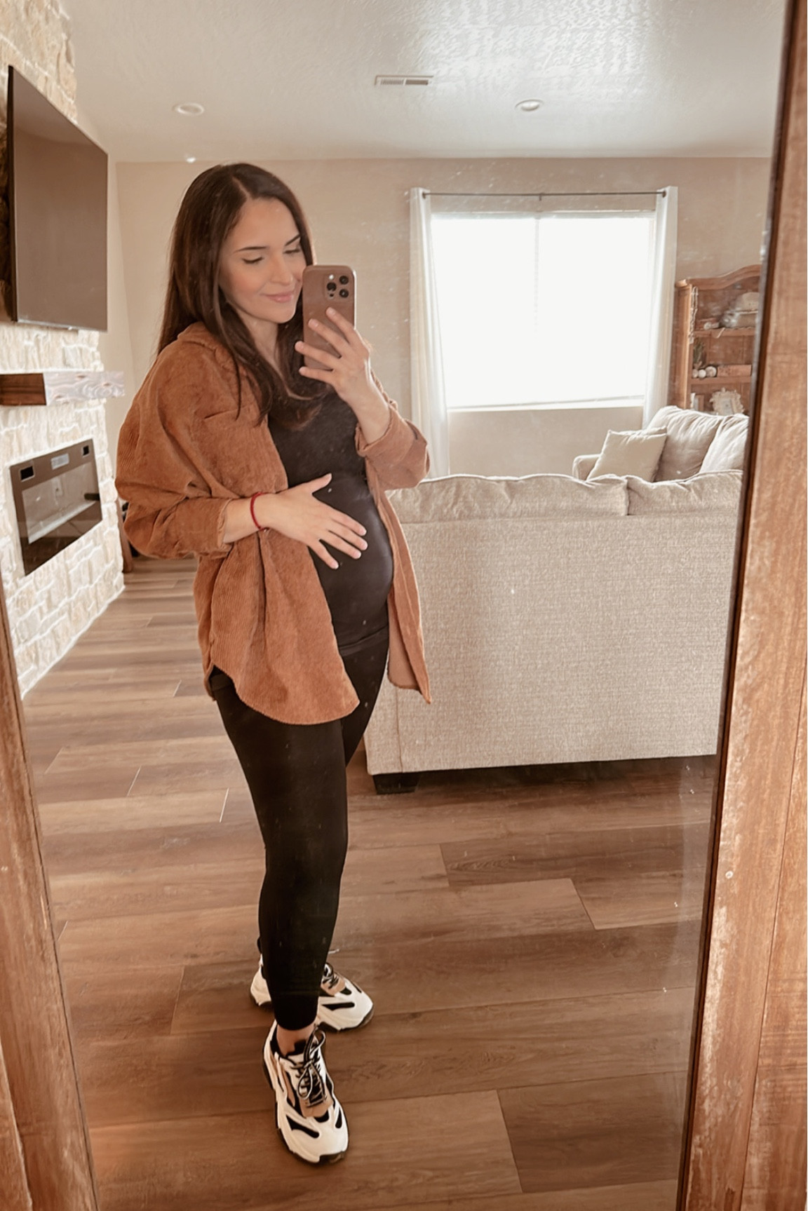 24 weeks maternity outfit🫶🏼

#LTKunder100 #LTKshoecrush #LTKbump