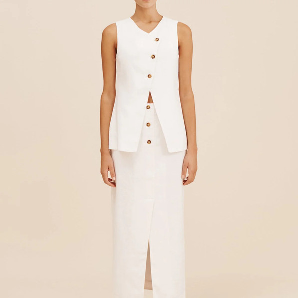 Click for more info about GIGI GILET - IVORY