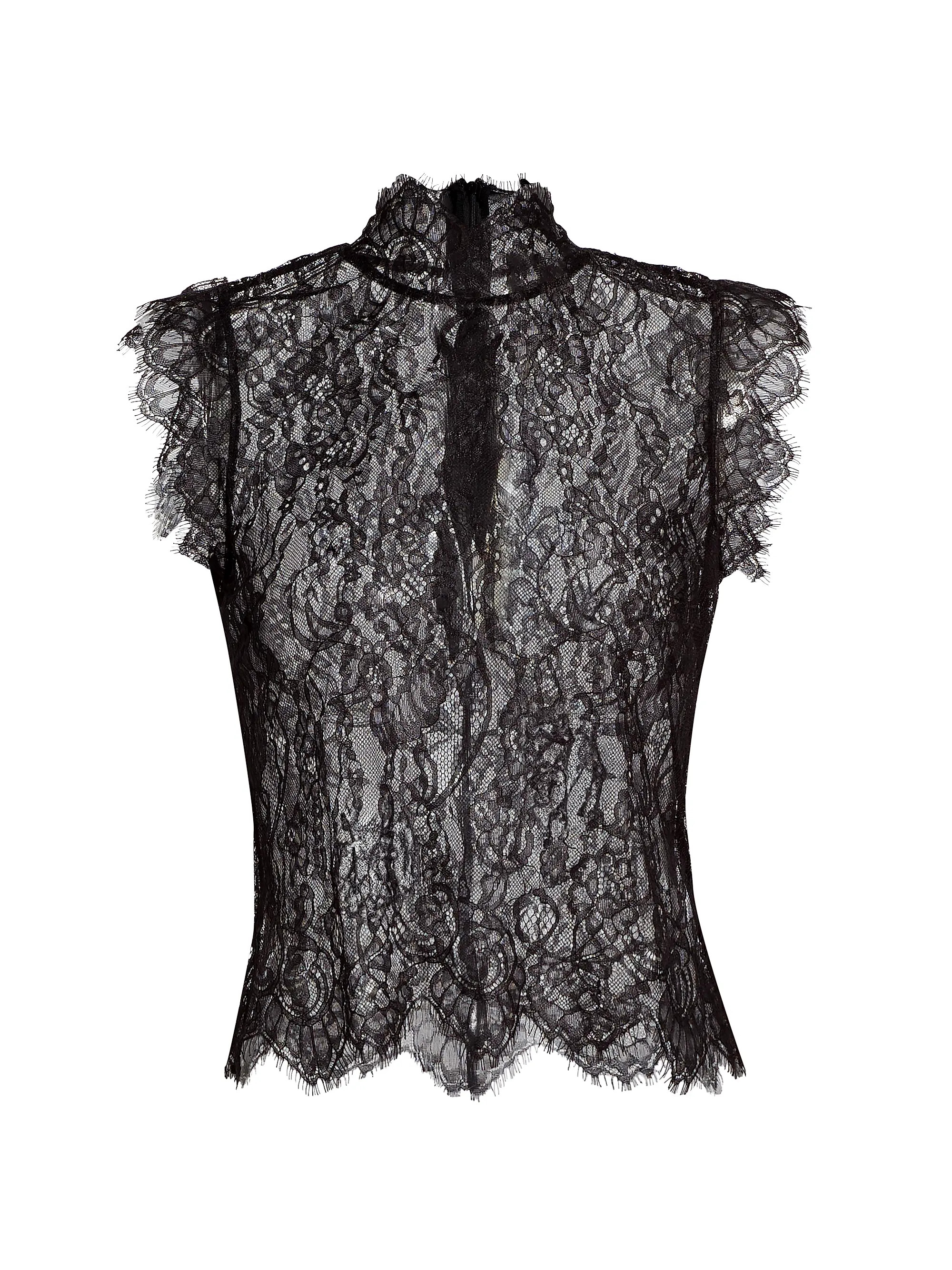TopsTanks, Camis & SleevelessL'AGENCETours Lace Sleeveless Top$325 | Saks Fifth Avenue