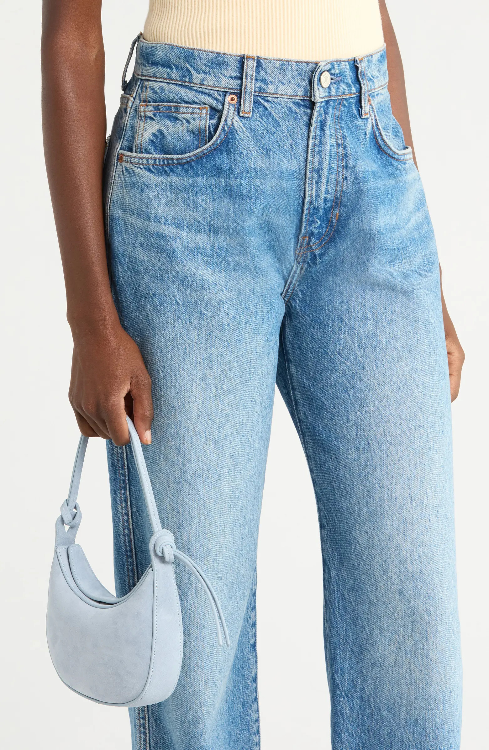 Mini Rosetta Leather Shoulder Bag | Nordstrom