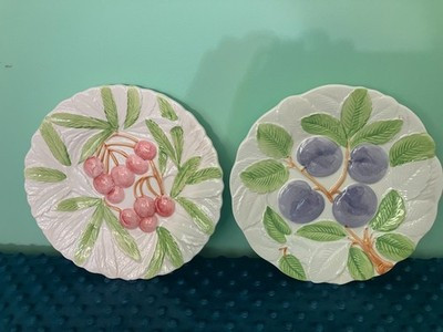 Vintage Shafford Fruit Du Jour Plates Excellent Condition Cherries and Plums | eBay | eBay US