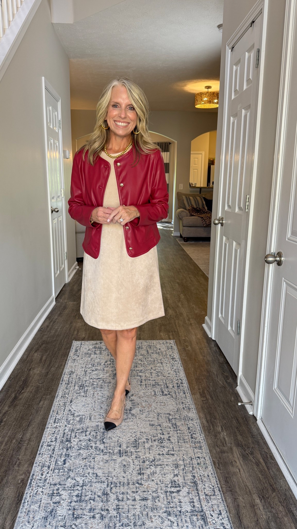 Great transition look and workwear options. Wearing XS dress and small jacket. Mix with so many pieces in your closet. 

#LTKWorkwear #LTKStyleTip #LTKOver40