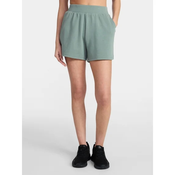 Athletic Works Women's French Terry Shorts, 3" Inseam, Sizes XS-XXXL | Walmart (US)