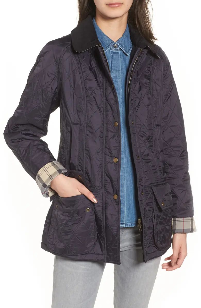 Beadnell Fleece Lined Quilted Jacket | Nordstrom