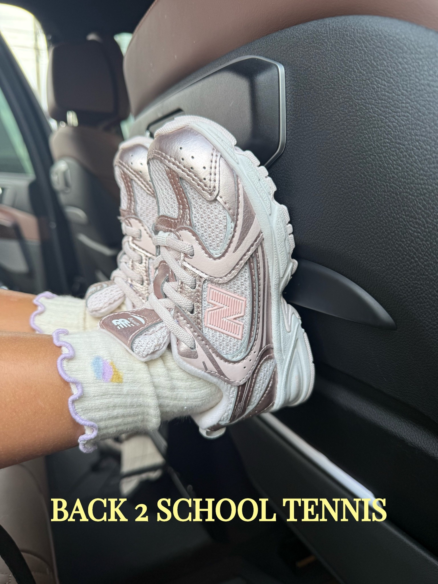 pretty in pink 💖 

these new balance tennis shoes have been a staple for us 3 yrs & counting. love this color way!!! in stock in all sizes ✨

#backtoschool

#LTKKids #LTKootd #LTKmomlife