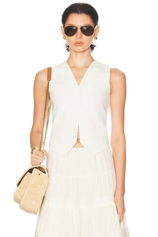 Alexis Torre Vest in Ivory | FWRD 
