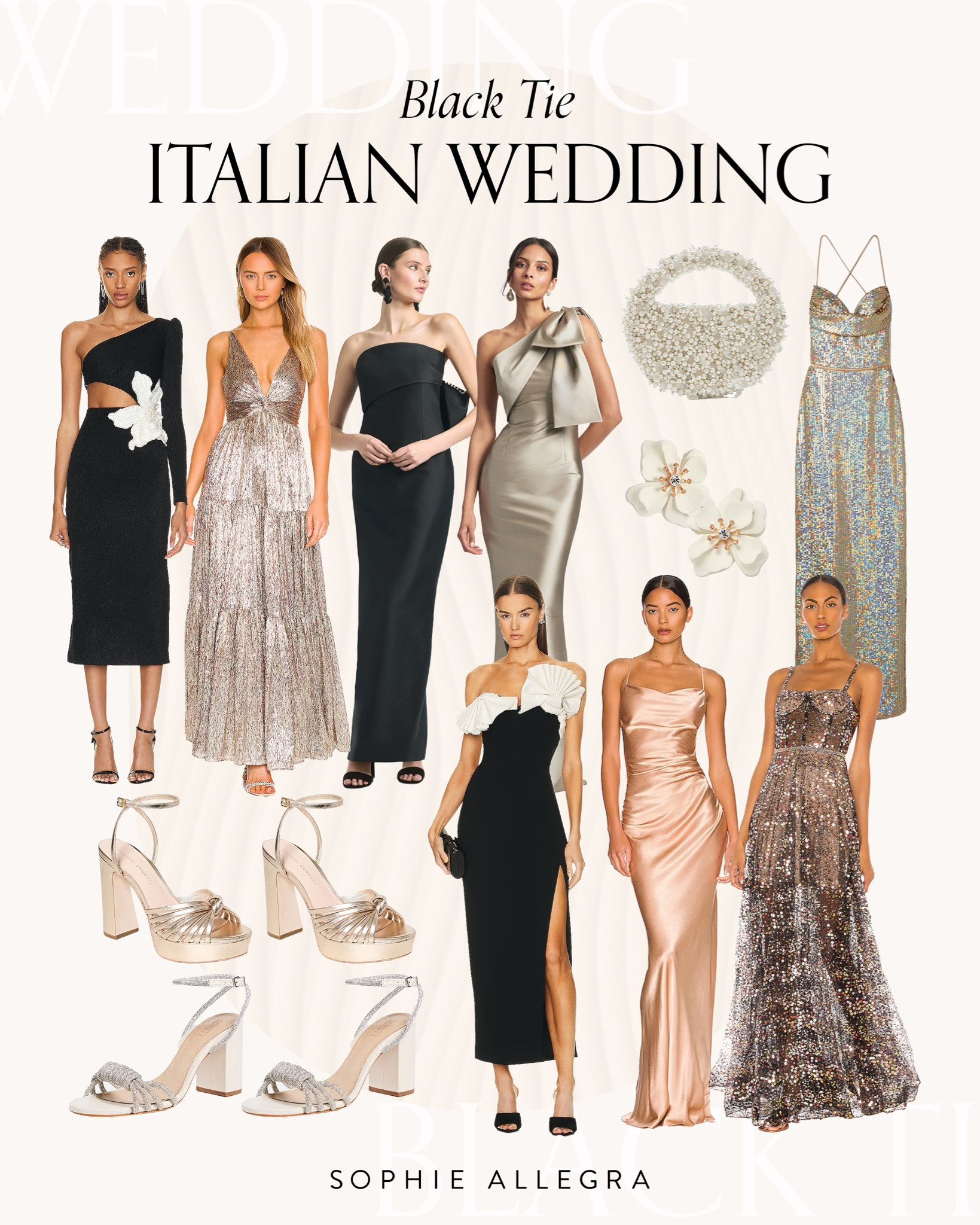 What to wear to a black tie wedding #blacktie #wedding #weddingguest #dress

#LTKwedding