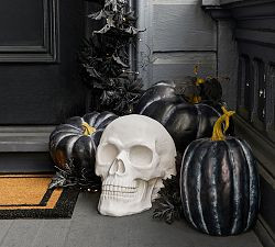 Lit White Skull | Pottery Barn (US)