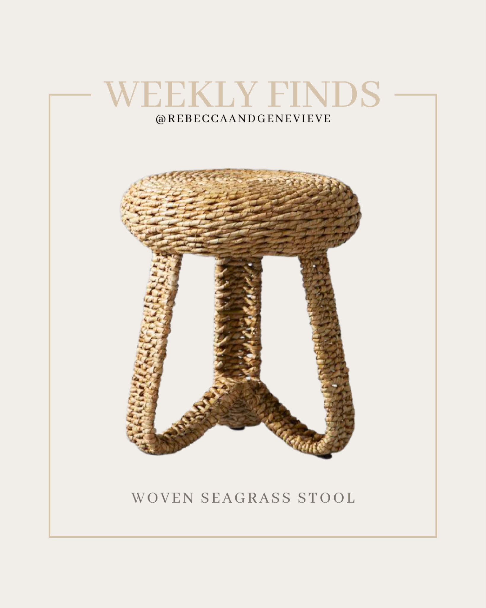 This week's find is a beautiful stool handcrafted by Filipino artisans. 

#LTKhome