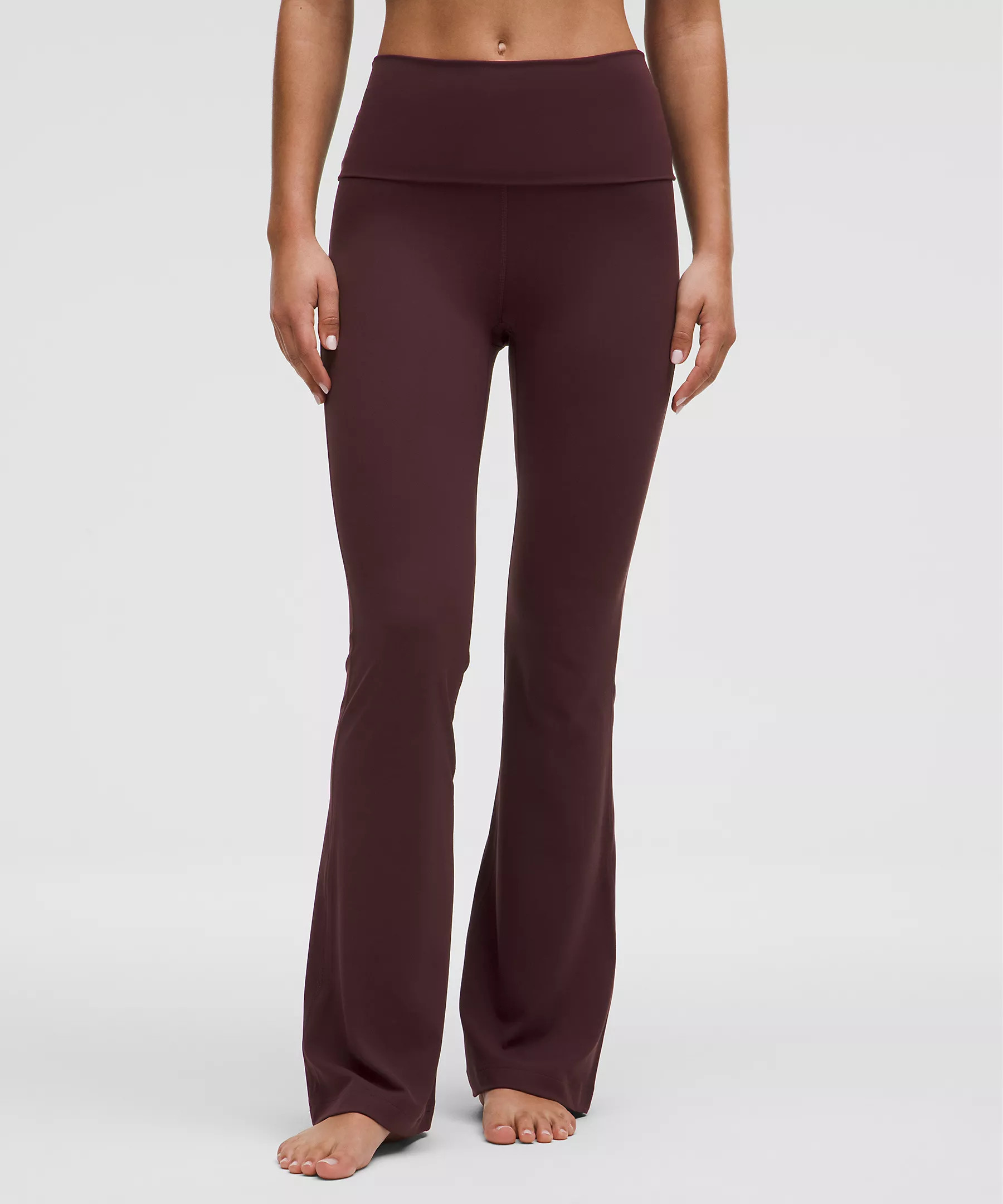 Groove Nulu Foldover-Waist Flared Pant | Lululemon (US)