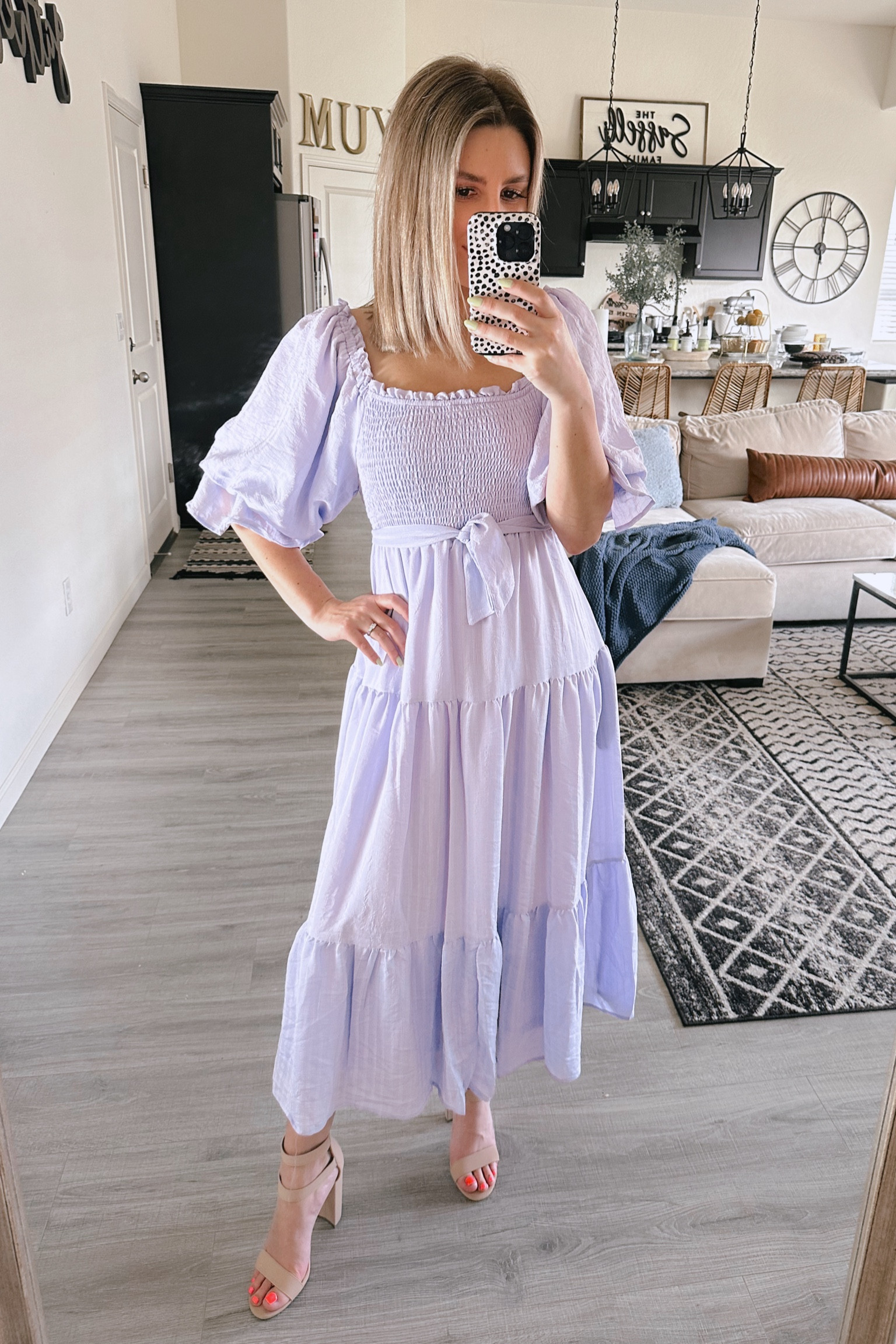 Obsessed with this spring lavender dress, however the store I bought it from sold out! Buttttt, the one I linked is a shorter version and just as cute🫶🏼😊

#LTKSeasonal #LTKSpringSale #LTKfindsunder100