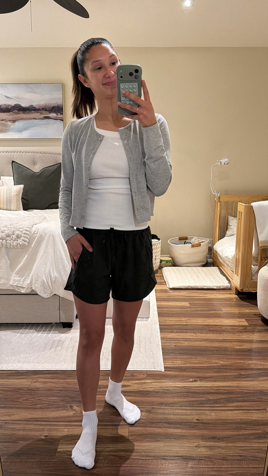 The shorts I wear most often as a mom of a toddler | they fit so well, have pockets and look more polished than a traditional pair of workout shoes and are only $25 | I’m wearing a size XS 

#LTKmorningroutine #LTKdayinmylife #LTKmomlife