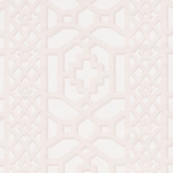 Schumacher Zanzibar Trellis Blush Pillow Cover - Schumacher Trellis- Pink Trellis - Decorative Pi... | Etsy (US)