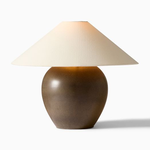 Colin King Ceramic Table Lamp (14"&ndash;17") | West Elm (US)