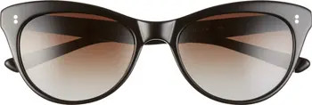 Hillier 55mm Polarized Cat Eye Sunglasses | Nordstrom