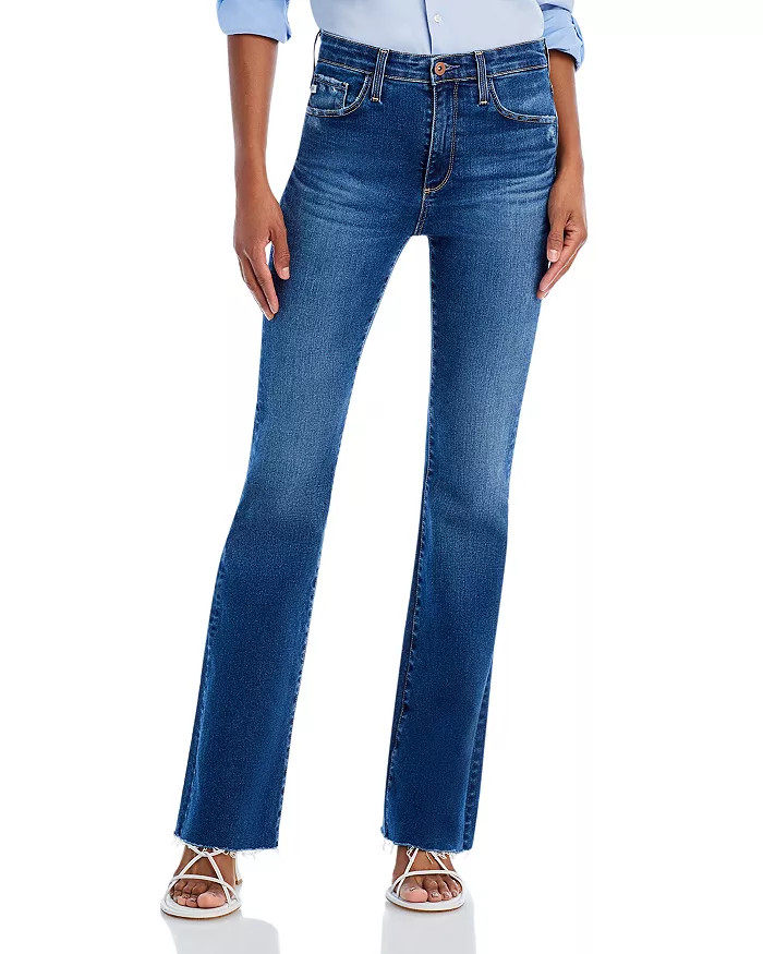Farrah High Rise Bootcut Jeans in Brighton | Bloomingdale's (US)