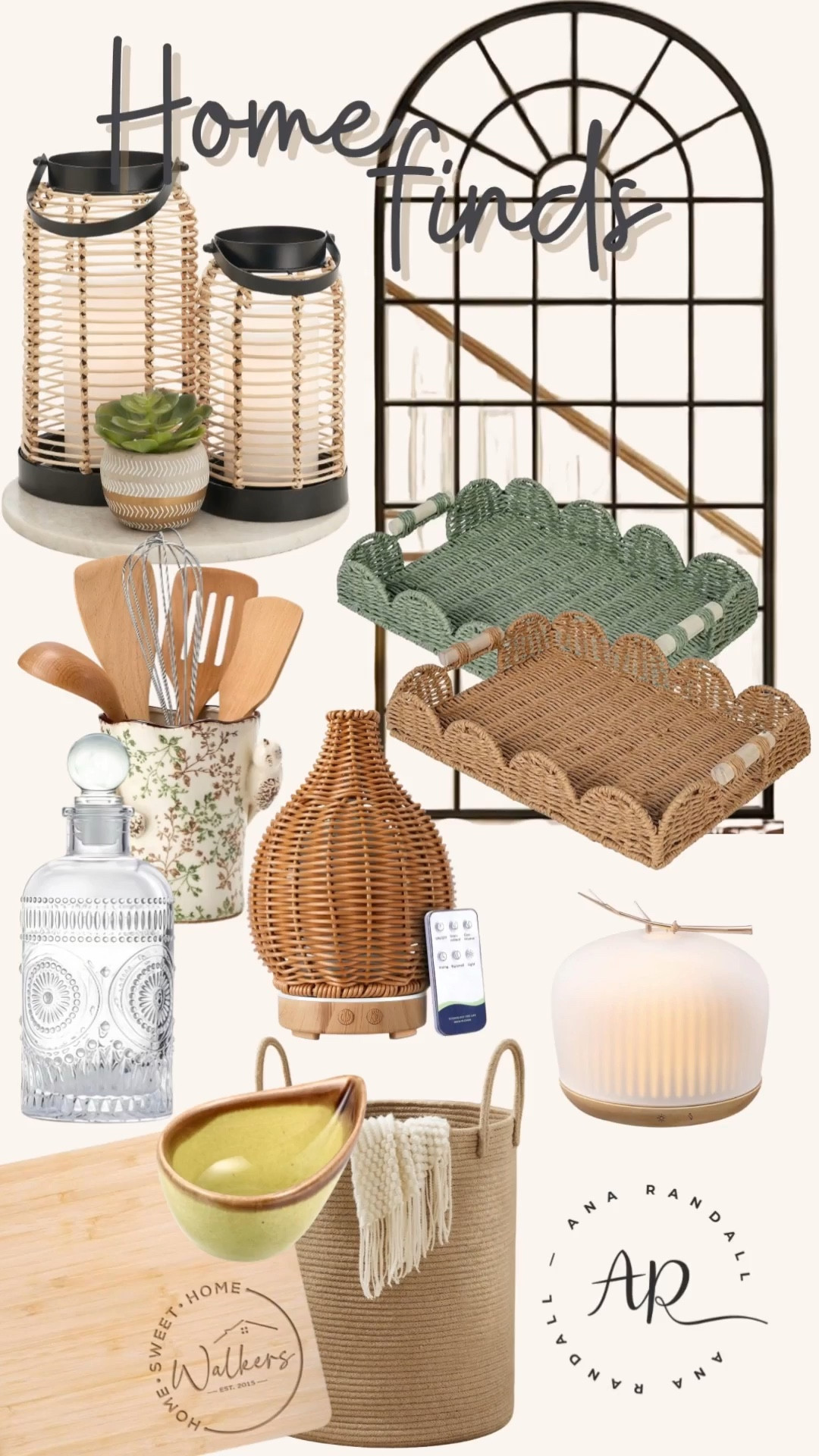 Home Finds 🤍🏡

Little pieces that help turn a house into a place of peace, order, and warmth. Natural textures, woven organizers, scalloped trays, cozy lanterns, and a statement mirror that reflects light and adds timeless charm.

They’re practical finds — chosen to support the rhythm of daily life — yet beautiful enough to elevate every corner. Because keeping a home well-ordered is often a quiet way of caring for the people within it.

Simple beauty, a welcoming atmosphere, and spaces thoughtfully prepared for gathering, serving, and making memories. ✨

😘 Ana.


#LTKdayinmylife #LTKmomlife #LTKHome