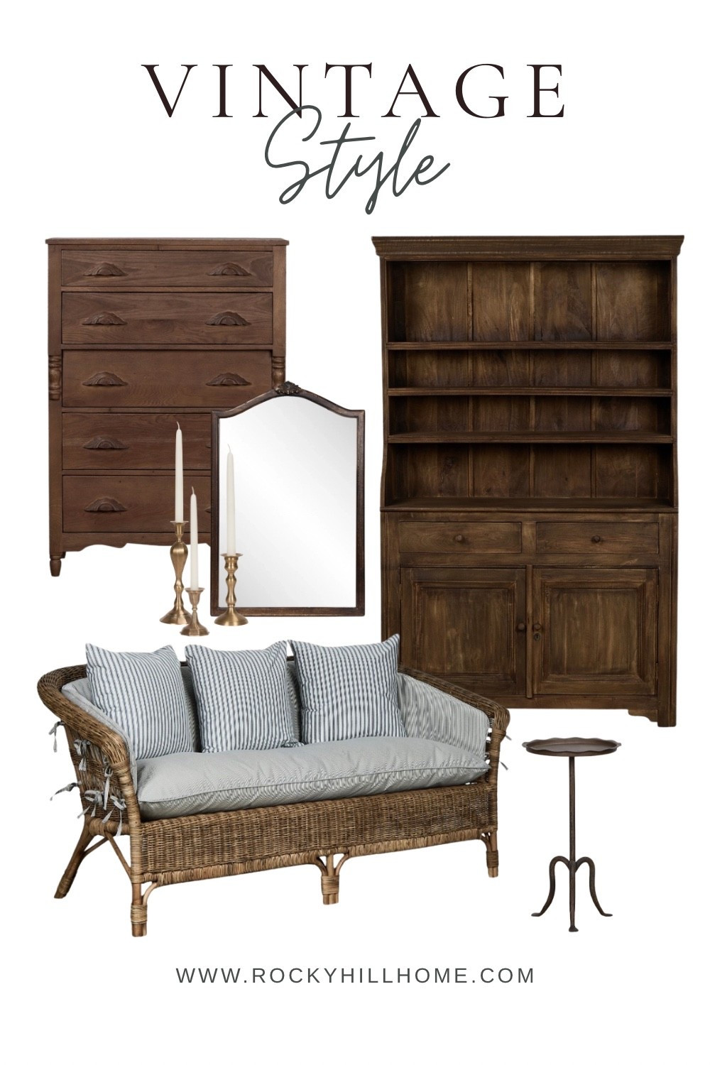 Love the look of vintage style but not the hunt? These vintage-inspired furniture and decor finds from Olive Ateliers bring warmth, character, and timeless charm to any space. From rich wood dressers and classic hutches to outdoor wicker seating and brass accents, this curated roundup makes it easy to create a cozy, collected home.

#LTKHome #LTKSeasonal
