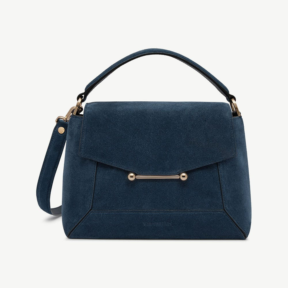Mosaic Bag - Loch Blue Suede | Strathberry | Strathberry