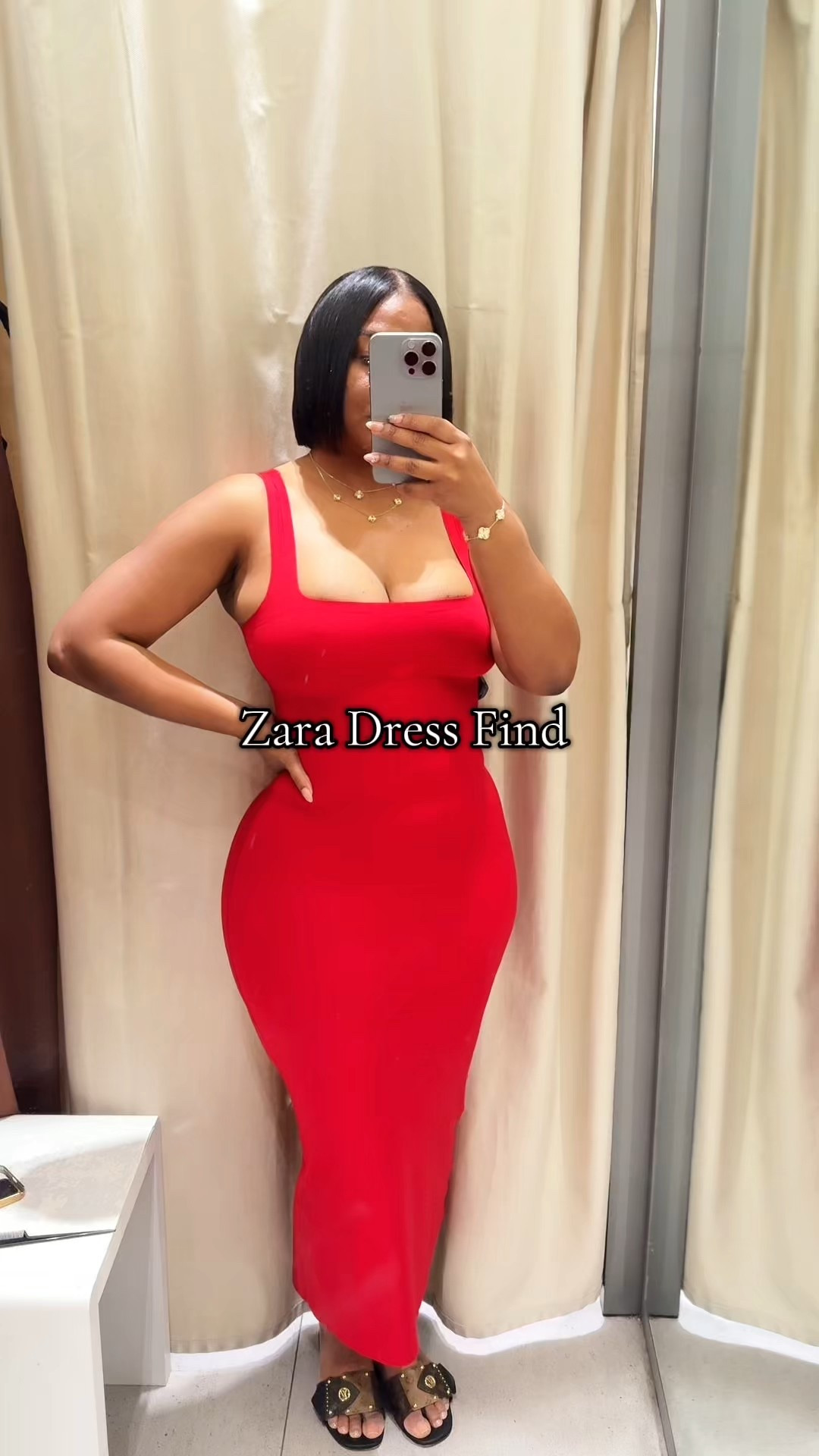Summer outfit dress find 
Brand Zara , comes in 3 colors 
Lady is this dress will definitely have you turning heads. 
It comes in three different colors. I’m wearing a size medium. Im 170 pounds and I am 5’3
this dress will snatch your Waist up.

#LTKSummerEdit #LTKStyleTip #LTKParties