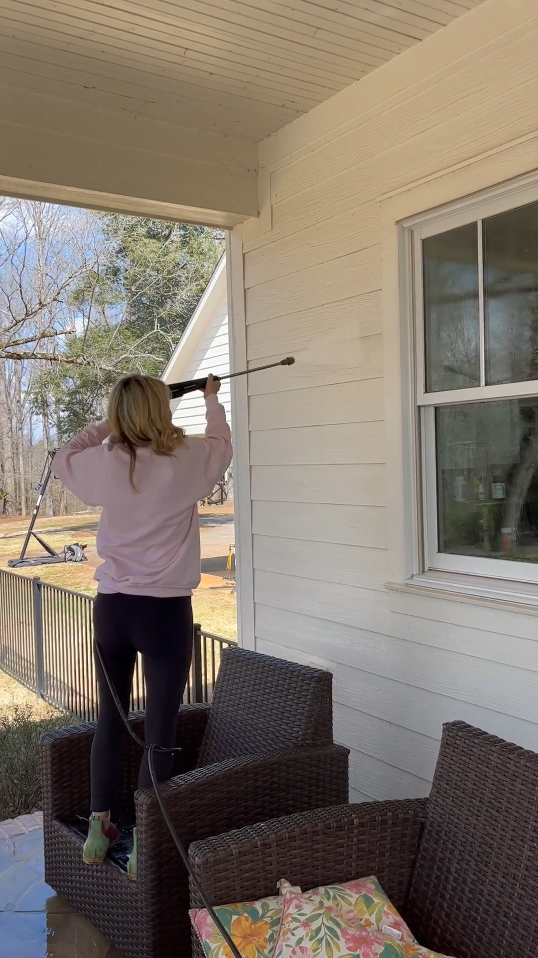 This pressure washer helps me keep my front porch spotless.



#LTKHome