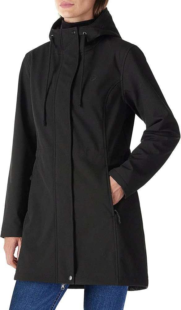 Outdoor Ventures Women's Lightweight Waterproof Fleece Lined Hooded Softshell Rain Jacket, Warm W... | Amazon (US)