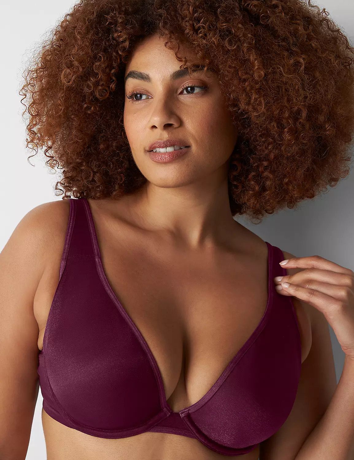 Summer Sheer Unlined Plunge Bra | LaneBryant | Lane Bryant (US)